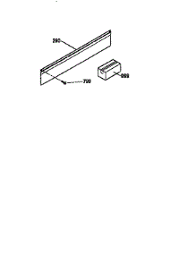 Filler Trim Kit 4047590&4047900 parts for Kenmore Wall Oven 911.48469791 (91148469791, 911 48469791) from AppliancePartsPros.com