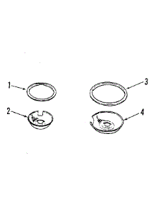 Optional Porcelain Pan And Chrome Ring Kit No. 8068410 parts for Kenmore Range 911.6018911 (9116018911, 911 6018911) from AppliancePartsPros.com