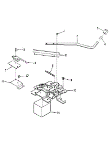 Power Lock Section parts for Kenmore Range 911.6428810 (9116428810, 911 6428810) from AppliancePartsPros.com