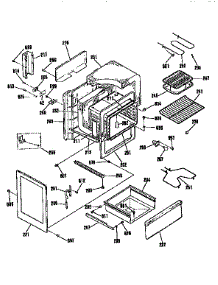 Body Section parts for Kenmore Range 911.91165690 (91191165690, 911 91165690) from AppliancePartsPros.com