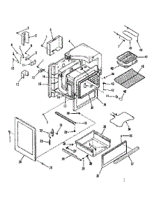Body Section parts for Kenmore Range 911.9278710 (9119278710, 911 9278710) from AppliancePartsPros.com