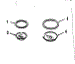 Optional Porcelain Pan And Chrome Ring Kit No. 8068410