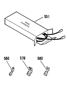 Wire Harnesses & Components parts for Kenmore Range 911.9349181 (9119349181, 911 9349181) from AppliancePartsPros.com