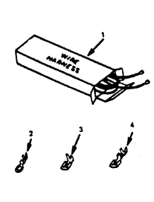 Wire Harnesses And Components parts for Kenmore Range 911.9398890 (9119398890, 911 9398890) from AppliancePartsPros.com