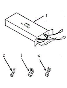 Wire Harnesses And Components parts for Kenmore Range 911.9598892 (9119598892, 911 9598892) from AppliancePartsPros.com