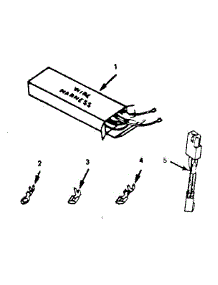 Wire Harnesses And Rotisserie parts for Kenmore Range 911.9698810 (9119698810, 911 9698810) from AppliancePartsPros.com