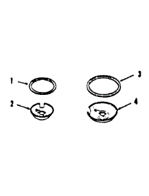 Optional Porcelain Pan And Chrome Ring Kit No. 8068400 parts for Kenmore Range 911.9808710 (9119808710, 911 9808710) from AppliancePartsPros.com