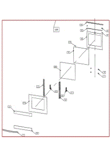 Exploded View Door parts for Kenmore Wall Oven 982.76853420 (98276853420, 982 76853420) from AppliancePartsPros.com