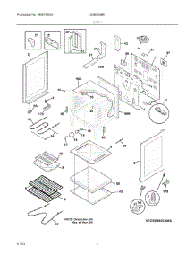 03 - Body parts for Electrolux Range 00462048E from AppliancePartsPros.com