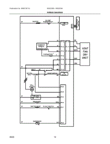 08 - Wiring Diagram parts for Electrolux Washer 605222850A from AppliancePartsPros.com