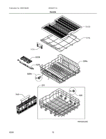04 - Electrical Parts parts for Electrolux Dishwasher 905045721A from AppliancePartsPros.com