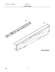 07 - Racks parts for Electrolux Washer 905045722A from AppliancePartsPros.com