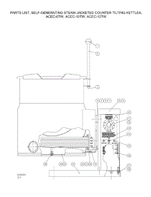 Trunnion Box Bottom parts for Electrolux ACEC-12TW from AppliancePartsPros.com