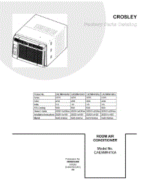 02 - Recommended Spare Parts parts for Electrolux Air Conditioner CAE5MR410A50 from AppliancePartsPros.com