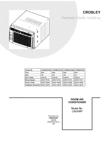 02 - Recommended Spare Parts parts for Electrolux Air Conditioner CAE5MR410A62 from AppliancePartsPros.com