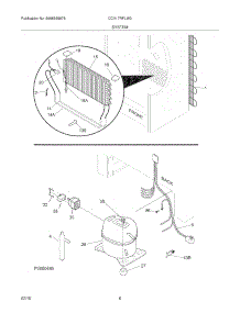 07 - System parts for Electrolux Refrigerator CCV17RFLW0 from AppliancePartsPros.com