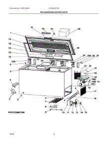03 - Wiring Diagram parts for Electrolux Freezer CFCE203TW0 from AppliancePartsPros.com