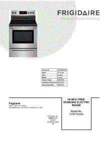 04 - Top / Drawer parts for Electrolux Range CFEF3054USK from AppliancePartsPros.com