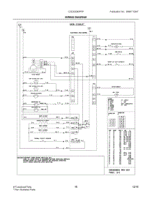 08 - Wiring Diagram parts for Electrolux Range CGDS3065PFP from AppliancePartsPros.com