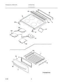 04 - Top / Drawer parts for Electrolux Range CGIH3047VDC from AppliancePartsPros.com
