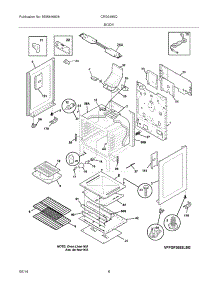 07 - Body parts for Electrolux Range CRG3485QWA from AppliancePartsPros.com