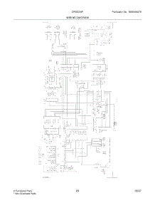 21 - Wiring Diagram parts for Electrolux Refrigerator CRSE234FB2 from AppliancePartsPros.com