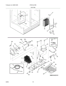 13 - System parts for Electrolux Refrigerator CRSE234JSM0 from AppliancePartsPros.com
