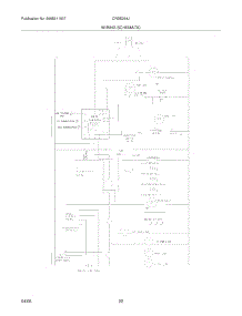 22 - Wiring Schematic parts for Electrolux Refrigerator CRSE264JB0 from AppliancePartsPros.com