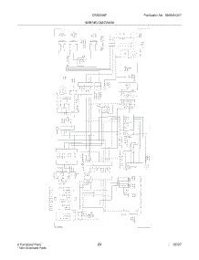 23 - Wiring Diagram parts for Electrolux Refrigerator CRSE266FB0 from AppliancePartsPros.com