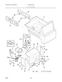09 - Ice Container parts for Electrolux Refrigerator CRSEH267AS0 from AppliancePartsPros.com