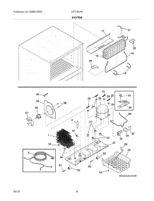 09 - System parts for Electrolux Refrigerator CRT182HNW1 from AppliancePartsPros.com