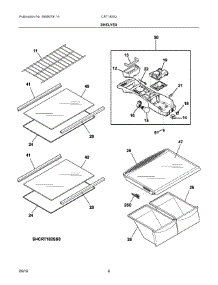 04 - Shelves parts for Electrolux Refrigerator CRT182IQB3 from AppliancePartsPros.com