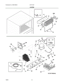 05 - System parts for Electrolux Range CRTE182TW3 from AppliancePartsPros.com