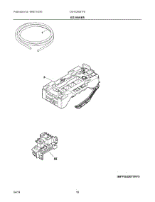 10 - Ice Maker parts for Electrolux Refrigerator DGHX2655TF8 from AppliancePartsPros.com