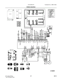 12 - Wiring Diagram parts for Electrolux Refrigerator DGHX2655TF9 from AppliancePartsPros.com