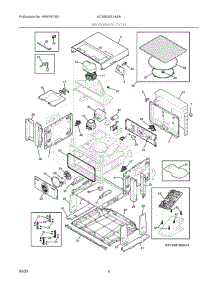 03 - Microwave Oven parts for Electrolux Microwave ECWM3012ASB from AppliancePartsPros.com