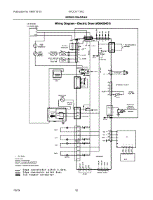 07 - Wiring Diagram parts for Electrolux Dryer EFDC317TIW2 from AppliancePartsPros.com