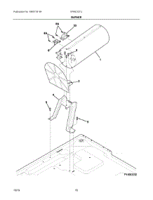 06 - Burner parts for Electrolux Dryer EFMC527UIW1 from AppliancePartsPros.com