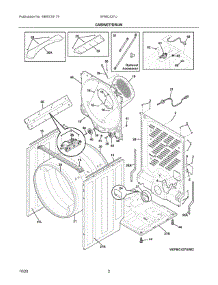 02 - Cabinet / Drum parts for Electrolux Dryer EFMC527UTT2 from AppliancePartsPros.com
