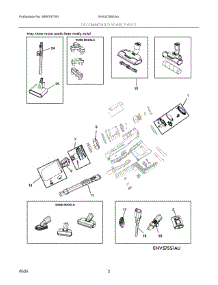 02 - Recommended Spare Parts parts for Electrolux Range Hood EHVS75S1AU from AppliancePartsPros.com