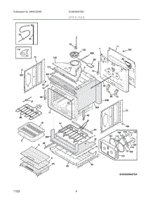 03 - Upper Oven parts for Electrolux Wall Oven EI30EW48TSD from AppliancePartsPros.com