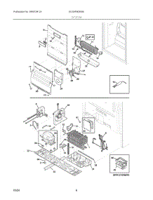 04 - System parts for Electrolux Refrigerator EI33AF80WS8 from AppliancePartsPros.com
