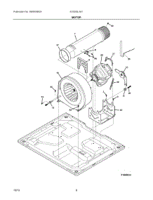 05 - Motor parts for Electrolux Dryer EIGD50LIW1 from AppliancePartsPros.com
