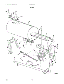 06 - Burner parts for Electrolux Dryer EIMGD55IIW5 from AppliancePartsPros.com