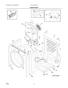 02 - Cabinet / Drum parts for Electrolux Dryer ELFE743CAD0 from AppliancePartsPros.com
