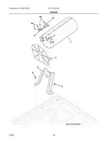 06 - Burner parts for Electrolux Dryer ELFE743CAG0 from AppliancePartsPros.com