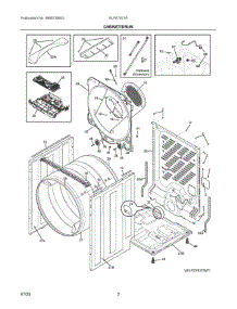 02 - Cabinet / Drum parts for Electrolux Dryer ELFE7537AT1 from AppliancePartsPros.com