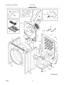 02 - Cabinet / Drum parts for Electrolux Dryer ELFE753CAT1 from AppliancePartsPros.com