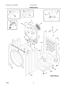 02 - Cabinet / Drum parts for Electrolux Dryer ELFG7437AT0 from AppliancePartsPros.com