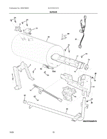 06 - Burner parts for Electrolux Dryer ELFG7437AT0 from AppliancePartsPros.com